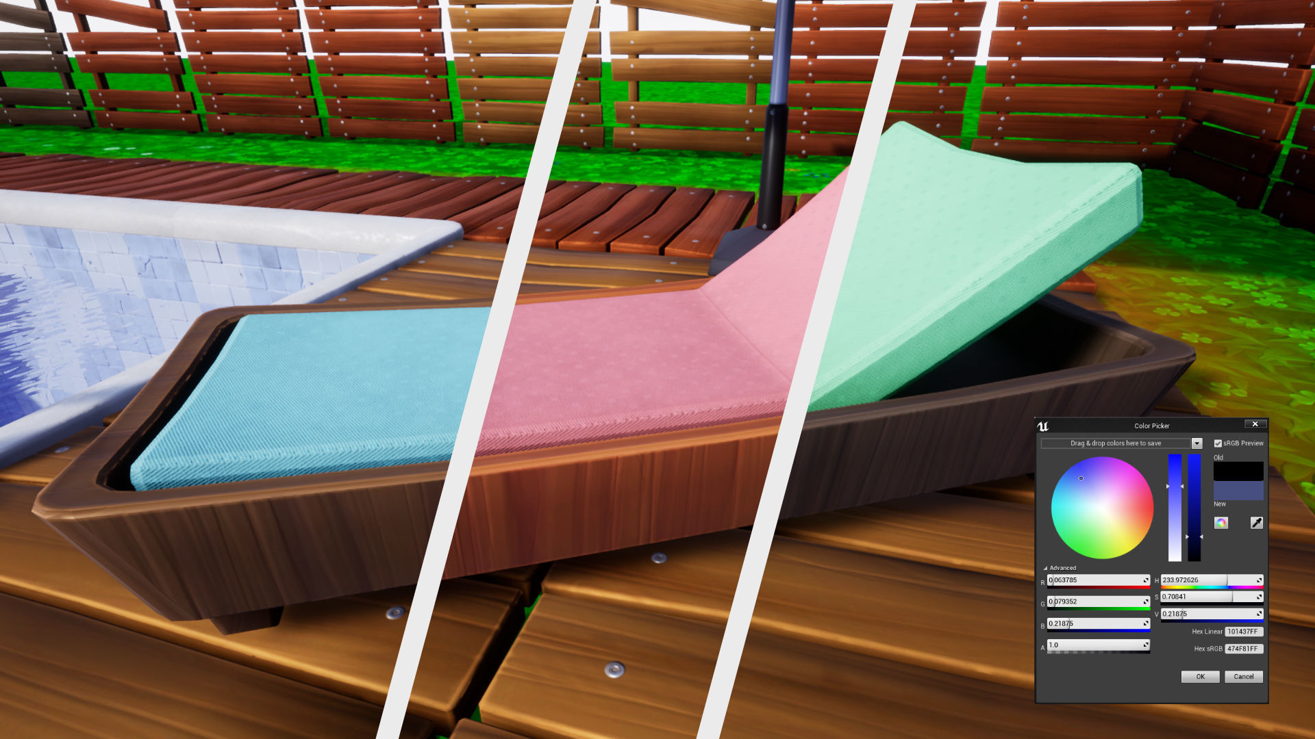 Stylized Backyard Pack Low-poly 3D model_10