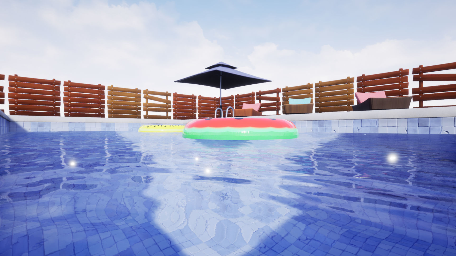 Stylized Backyard Pack Low-poly 3D model_11