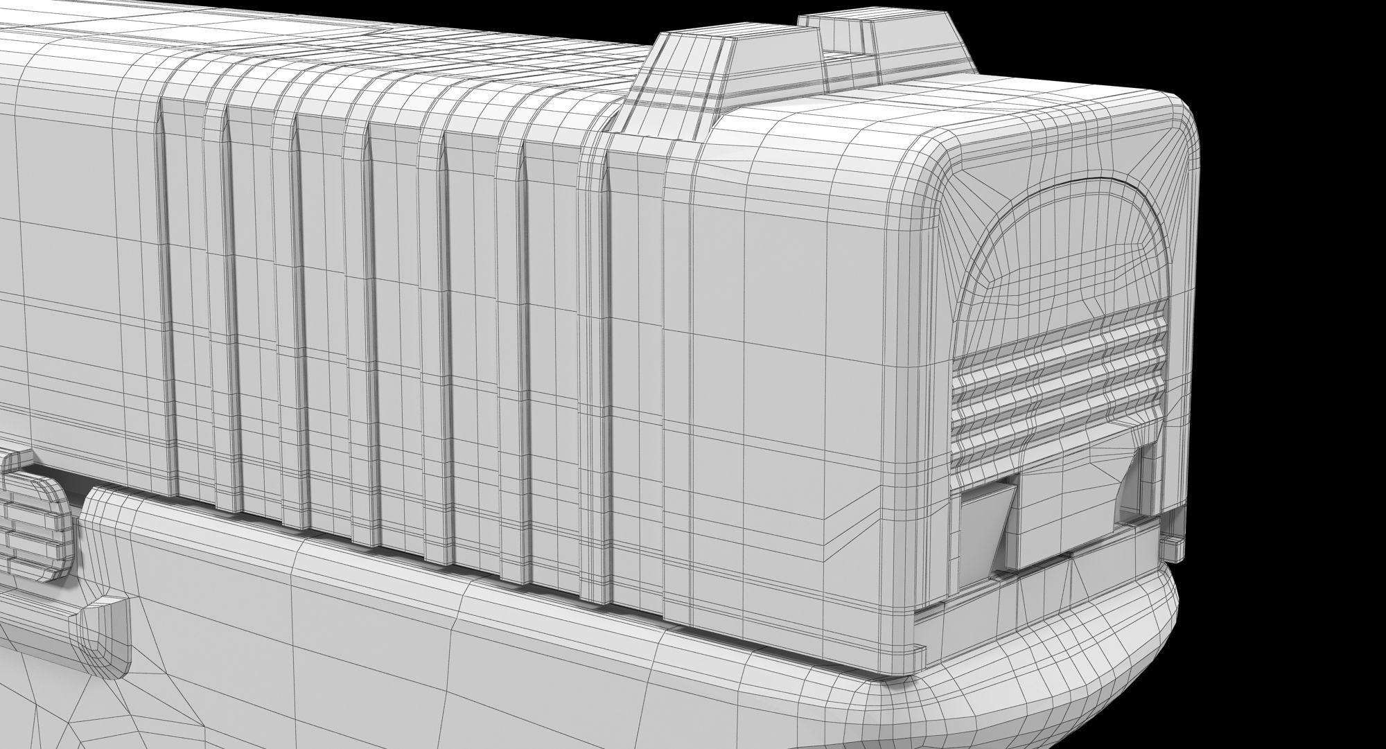 Glock 34 Brown Rough Low-poly 3D model_19