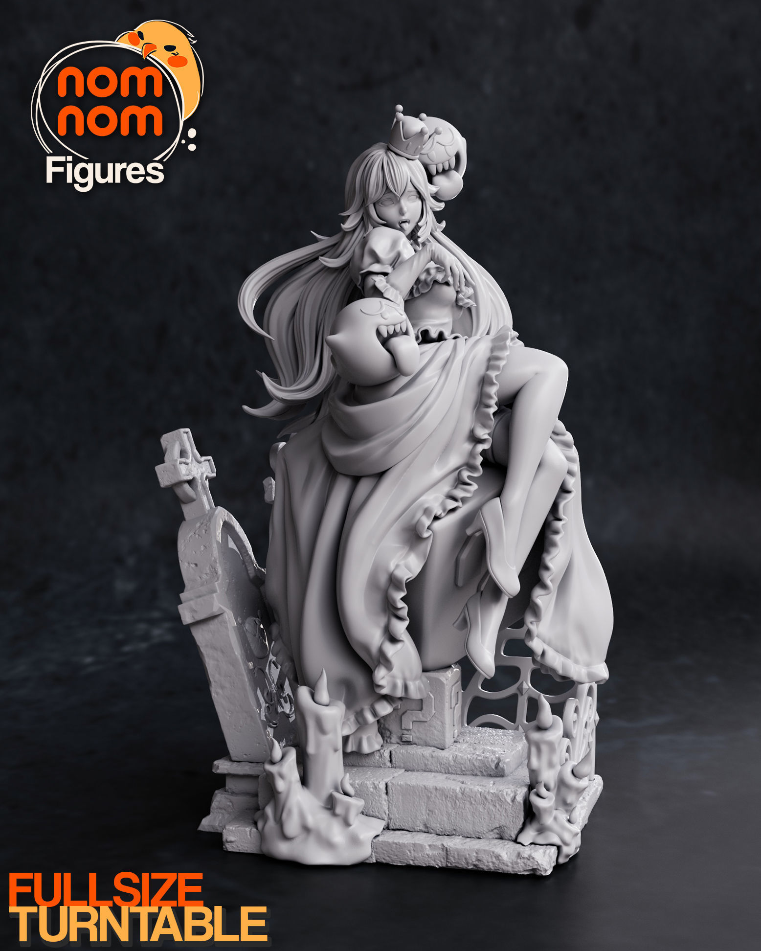 Booette - Super Mario 3D print model_6