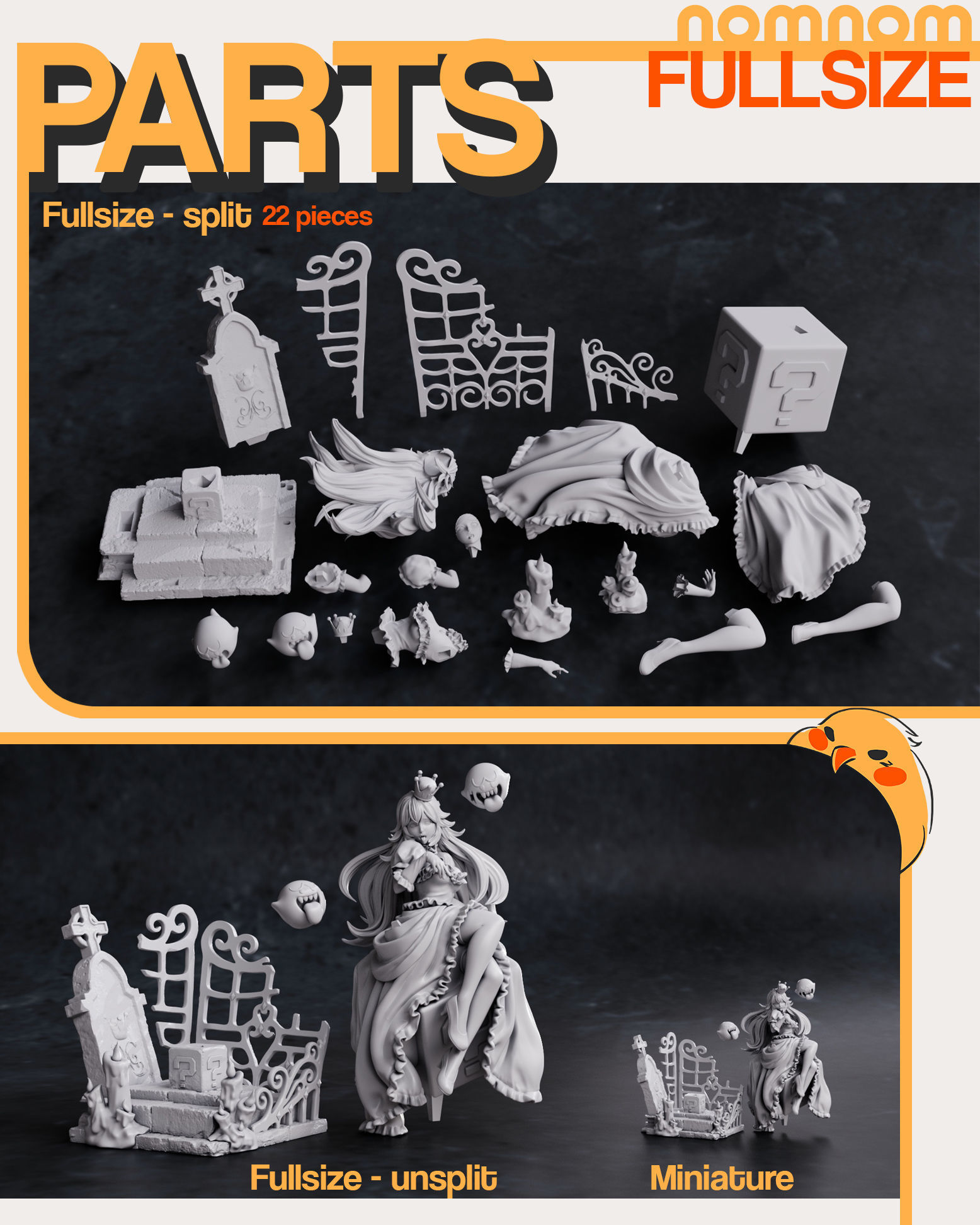 Booette - Super Mario 3D print model_1