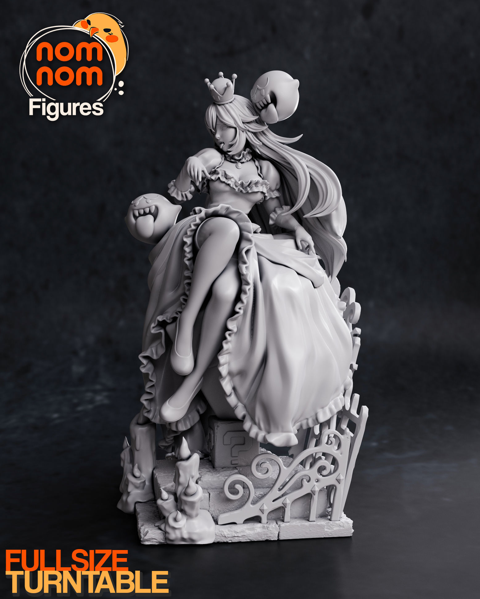 Booette - Super Mario 3D print model_5