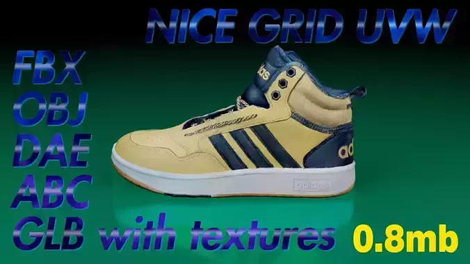 Adidas Hoops 3 Mid LP Game ready