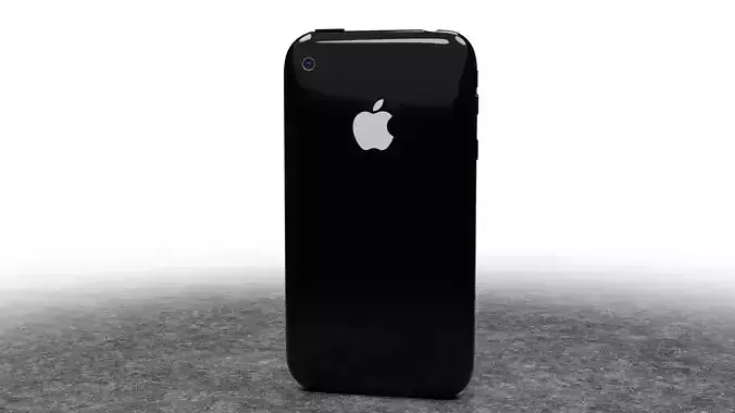 IPhone 3GS Low-poly 3D model
