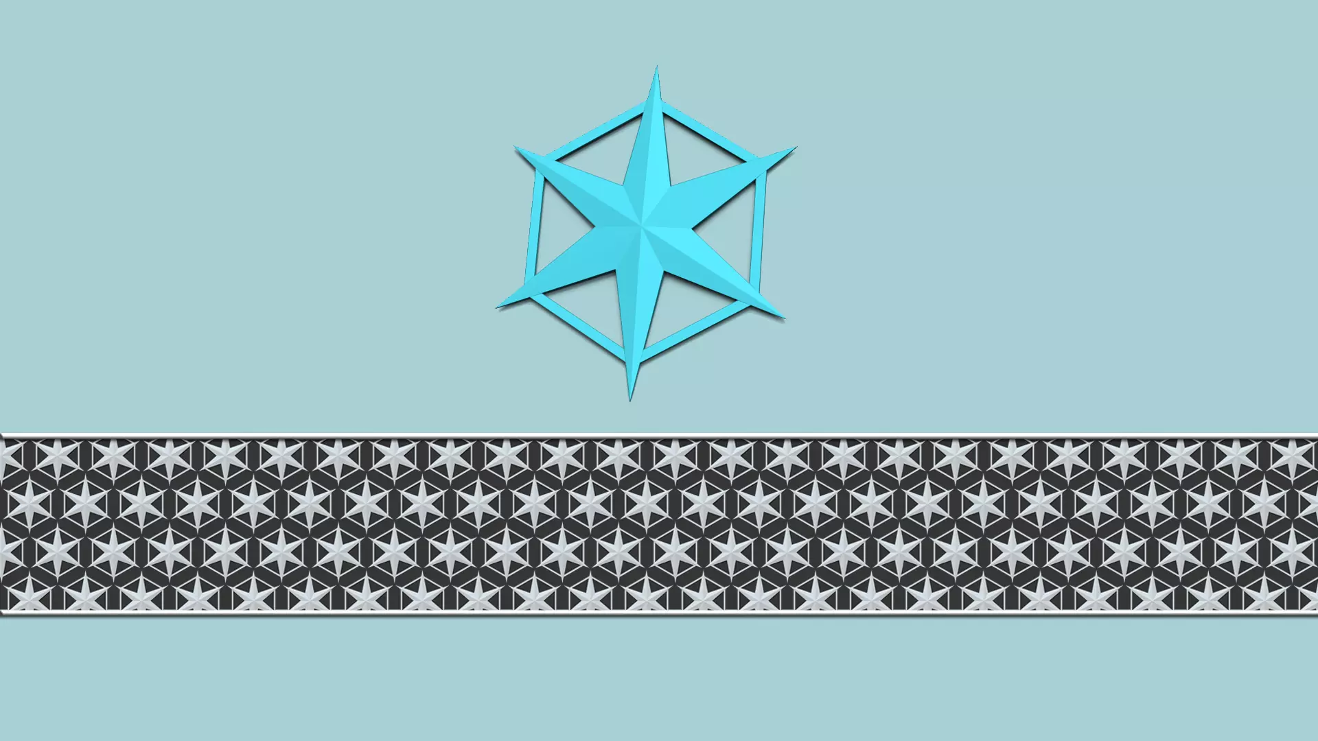 Hexagonal Wall Panel A16 Star - Interior Design Decoration 3D print model_0