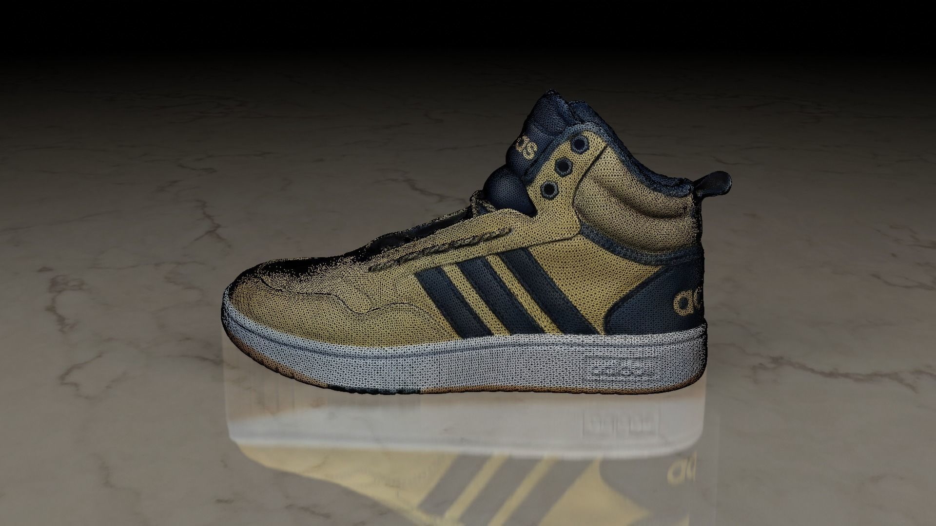 Adidas Hoops 3 Mid Clean Scan 3D model_7