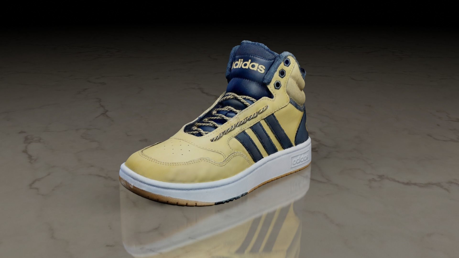 Adidas Hoops 3 Mid Clean Scan 3D model_6