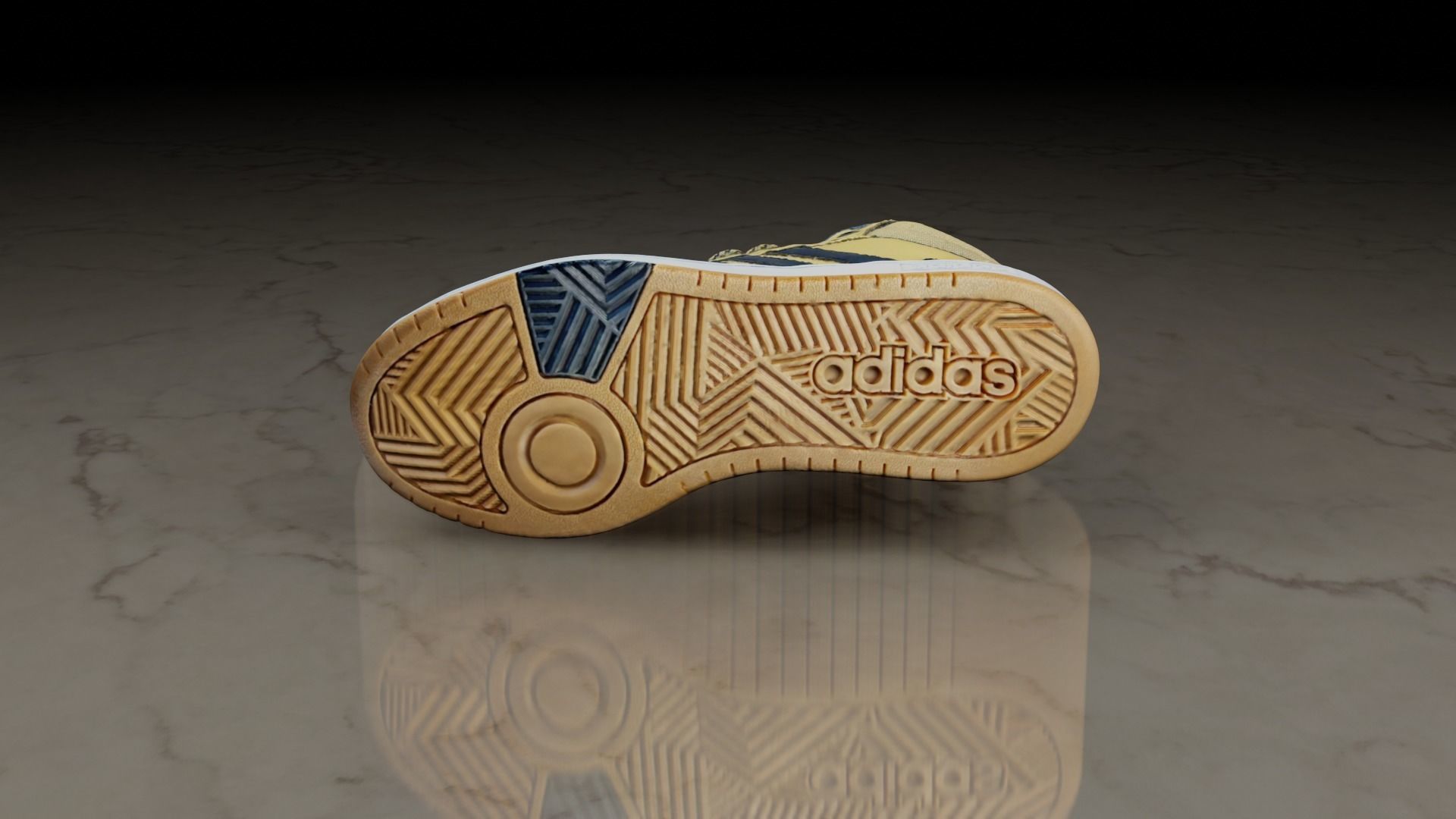 Adidas Hoops 3 Mid Clean Scan 3D model_4