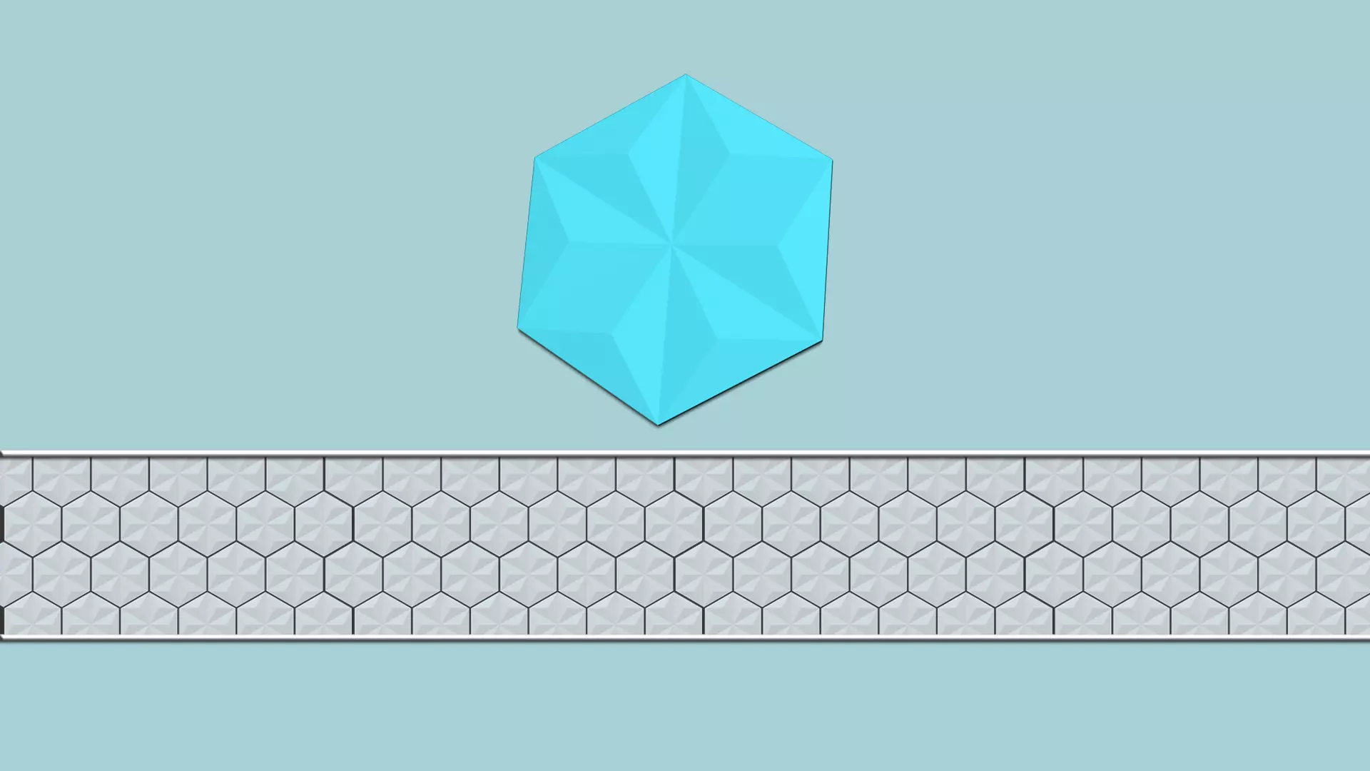 Hexagonal Wall Panel A25 Star - Interior Design Decoration 3D print model_0