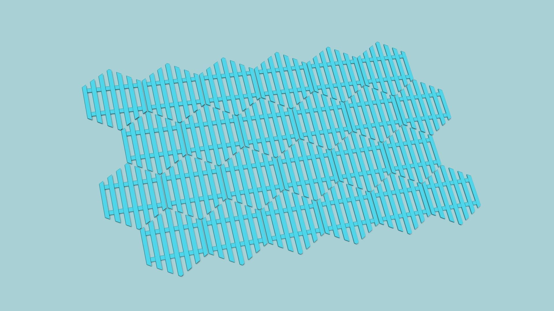 Hexagonal Wall Panel A28 Stripes - Interior Design Decoration 3D print model_7