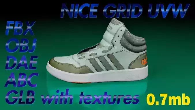 Adidas Hoops 3 Mid green LP Game ready