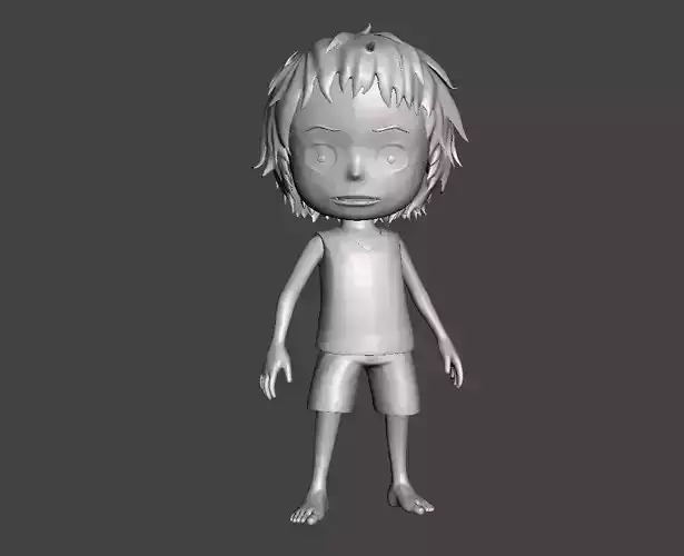 Sind One piece 3D Model