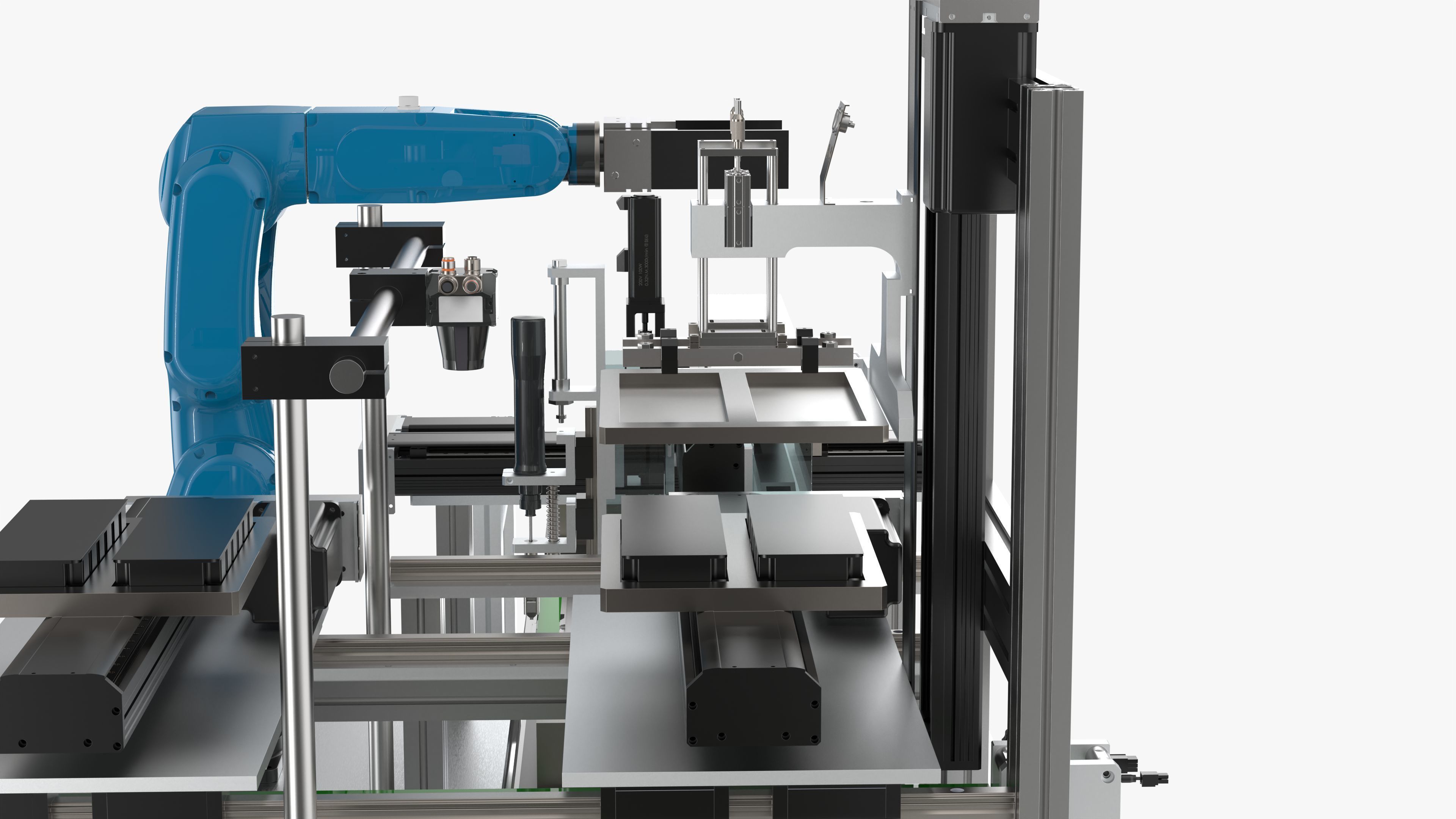 Automatic IGBT Radiator Assembly Machine 3D model_17