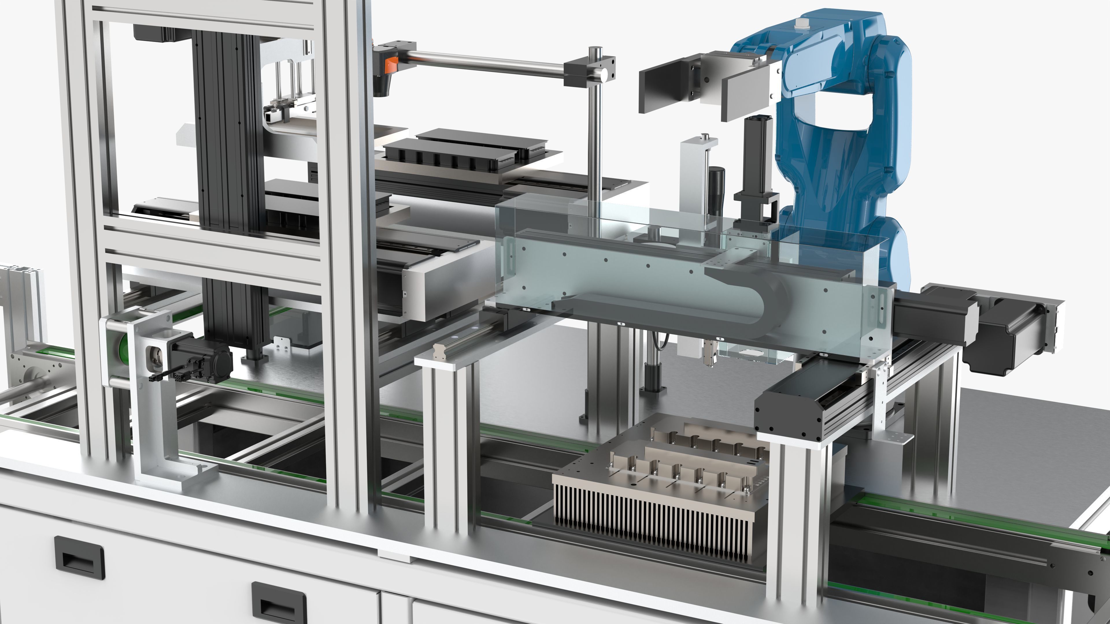 Automatic IGBT Radiator Assembly Machine 3D model_14