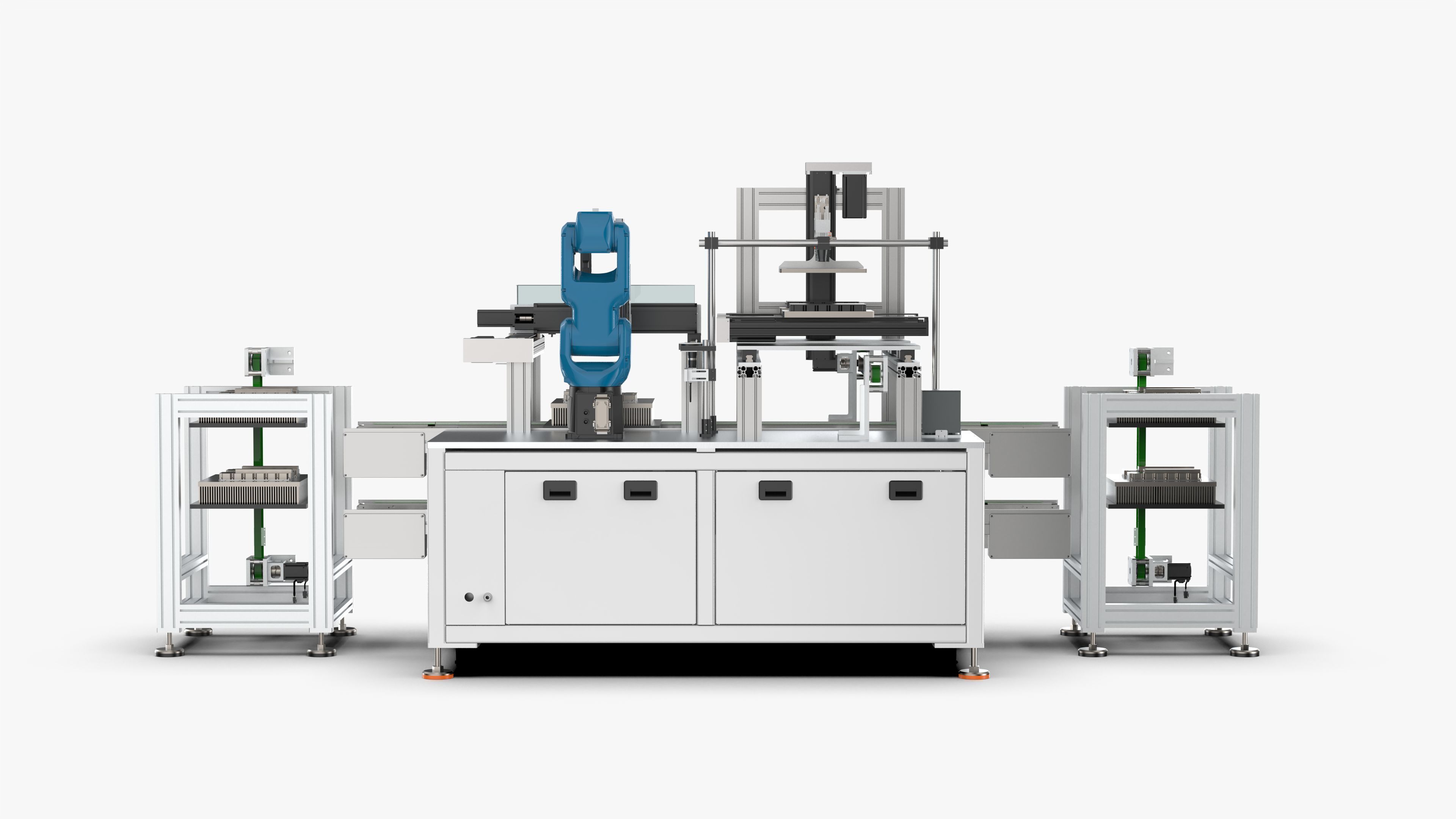 Automatic IGBT Radiator Assembly Machine 3D model_10