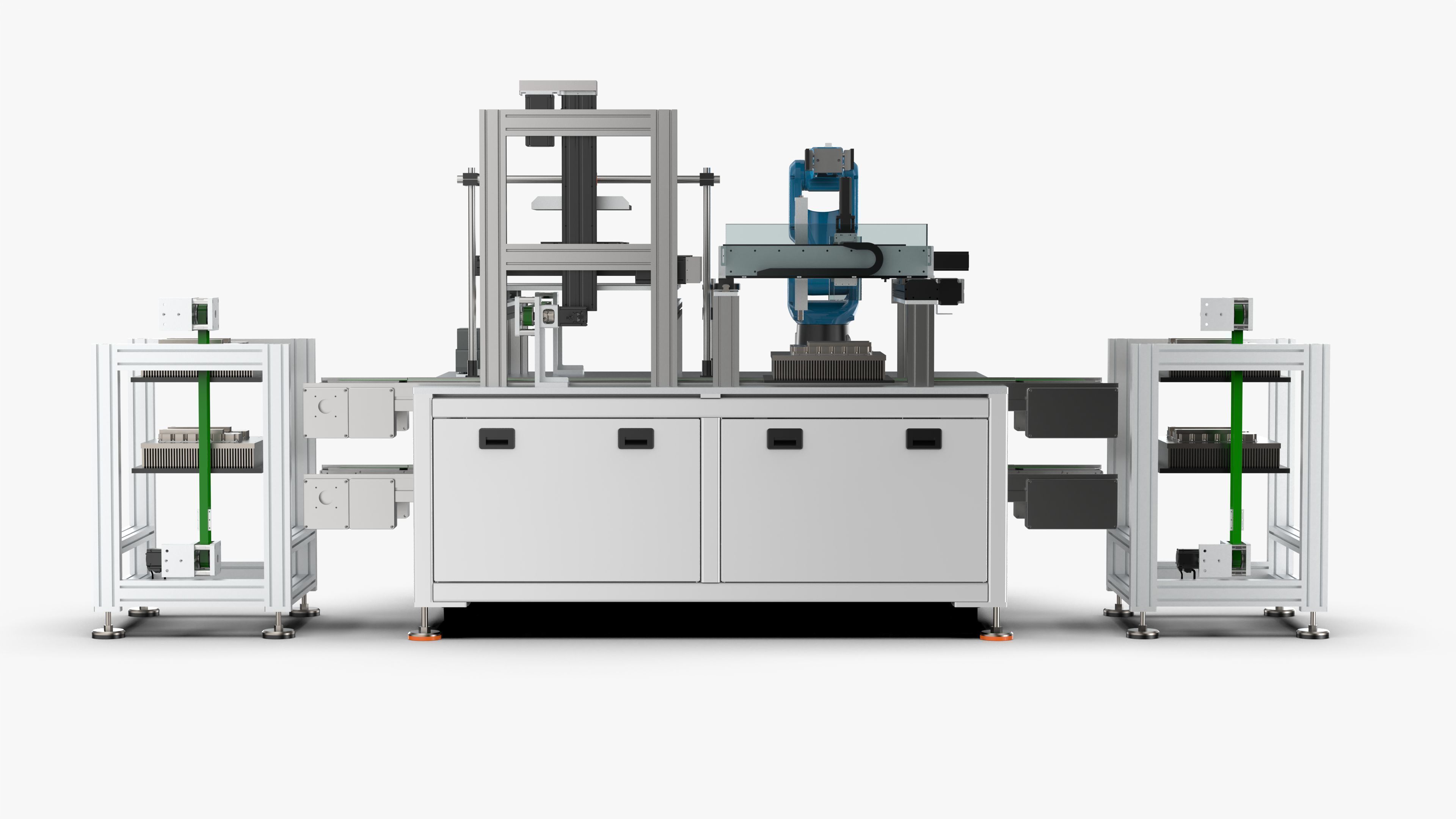 Automatic IGBT Radiator Assembly Machine 3D model_12