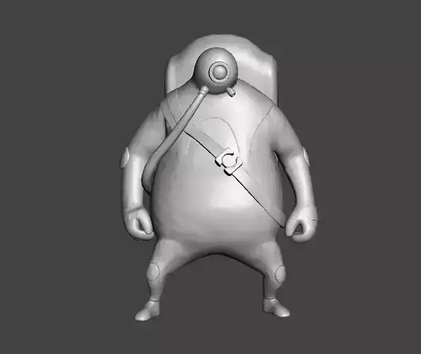 Hazmat suit Soldiers Punk Hazard 3D Model