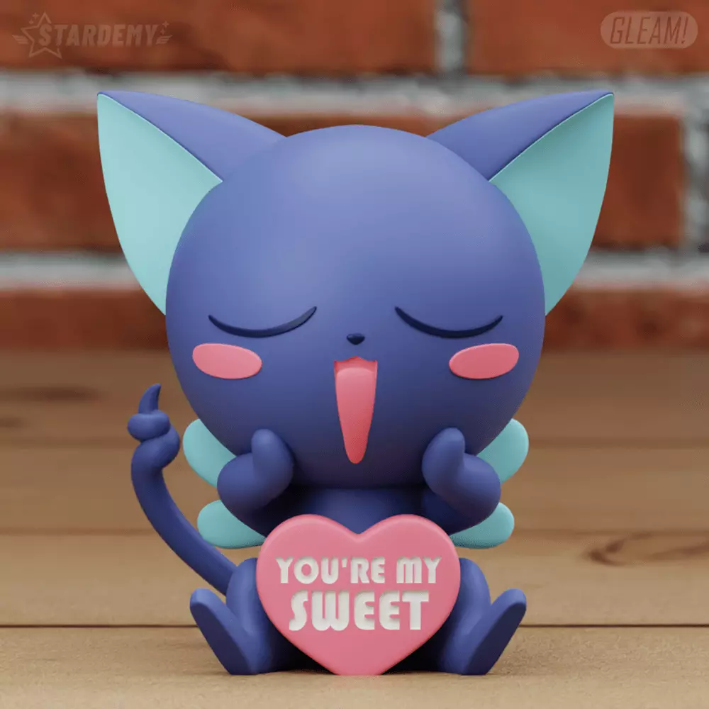 Spinel Sun Supi Valentines Sweet Sakura Card Captor Chibi 3D print model_0