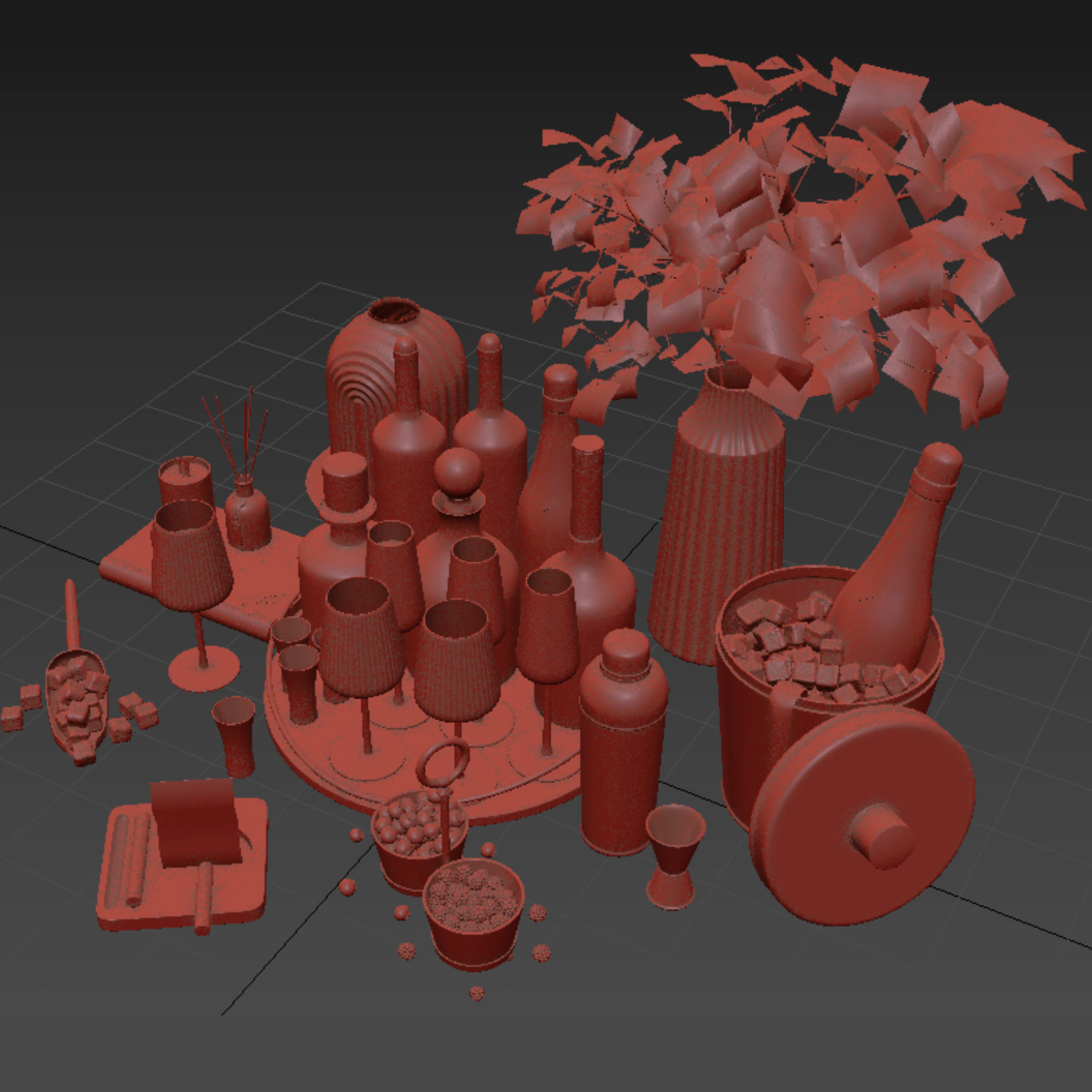 Kitchen Accessories 03 3D model_9