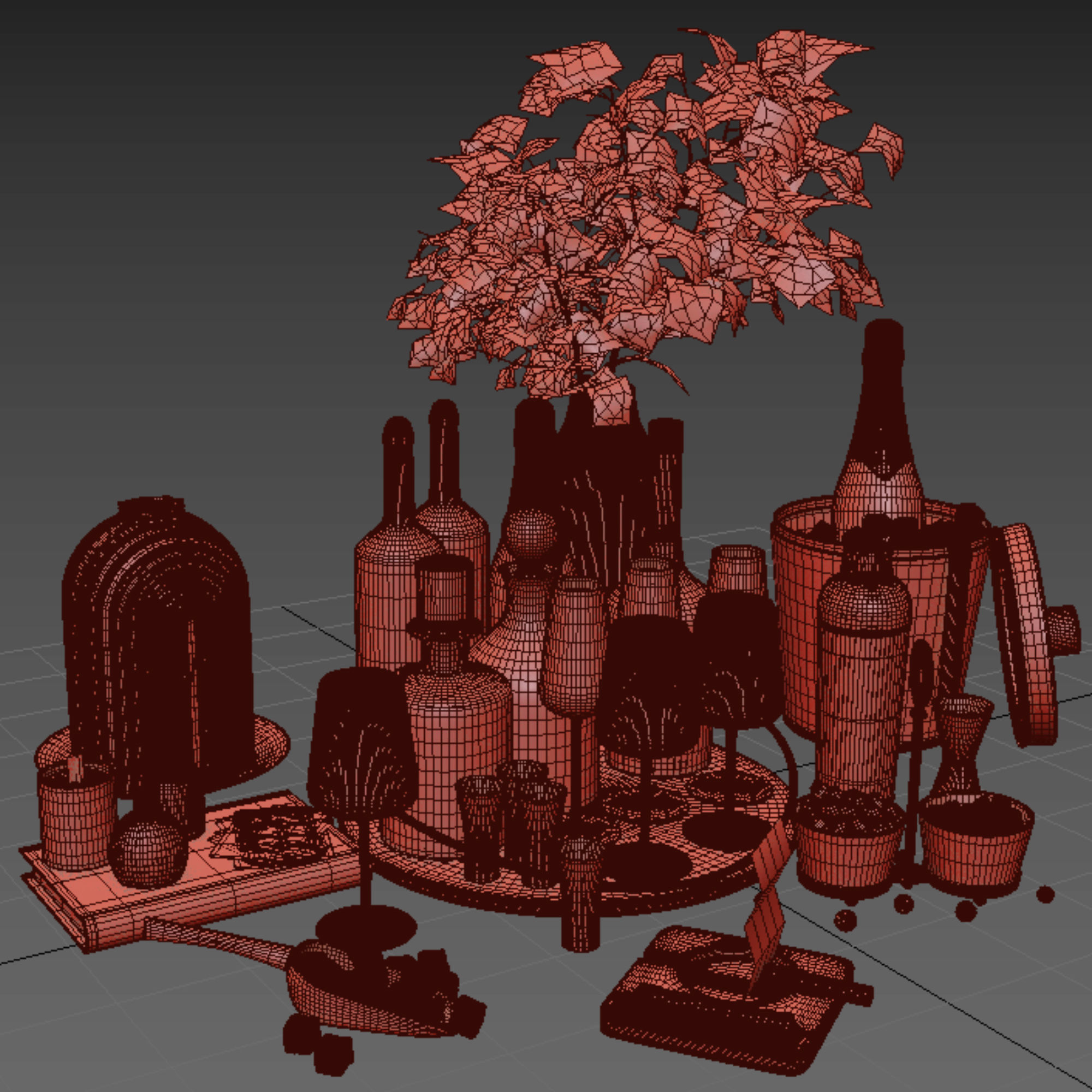 Kitchen Accessories 03 3D model_10