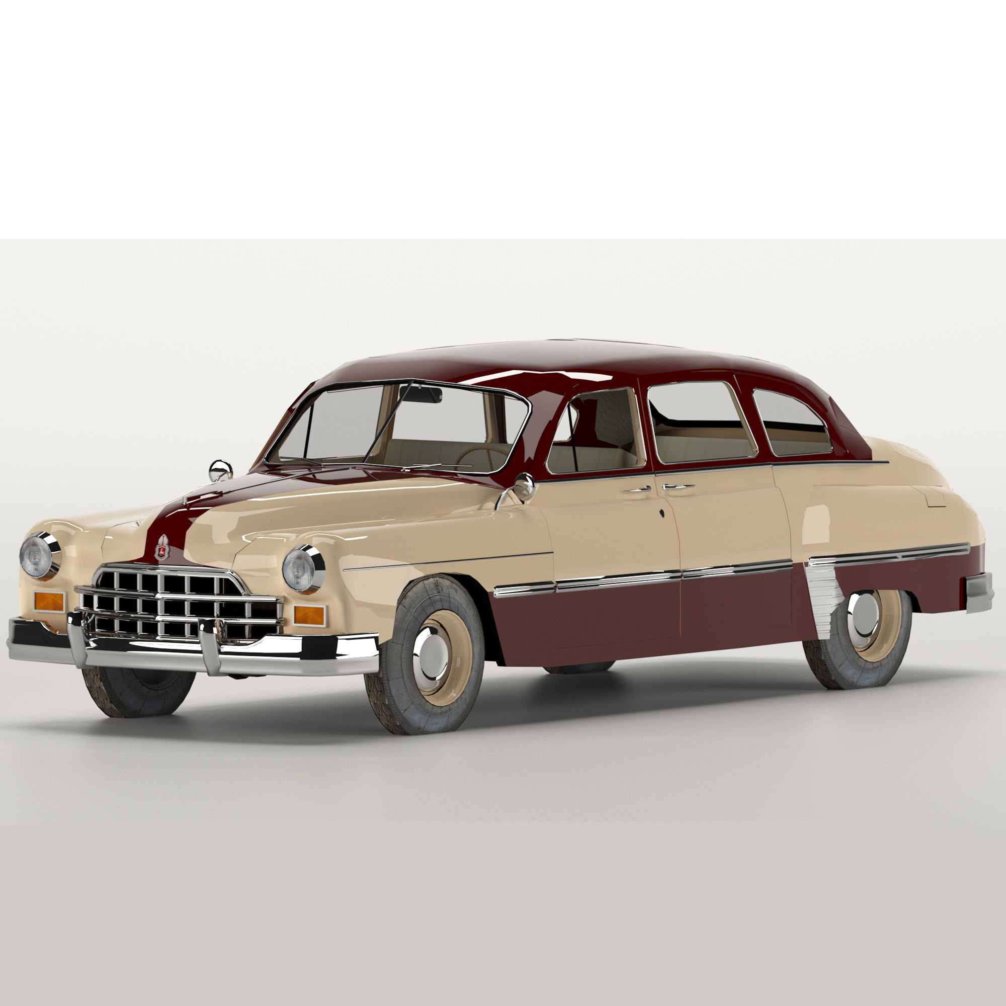 GAZ-12 3D model_2