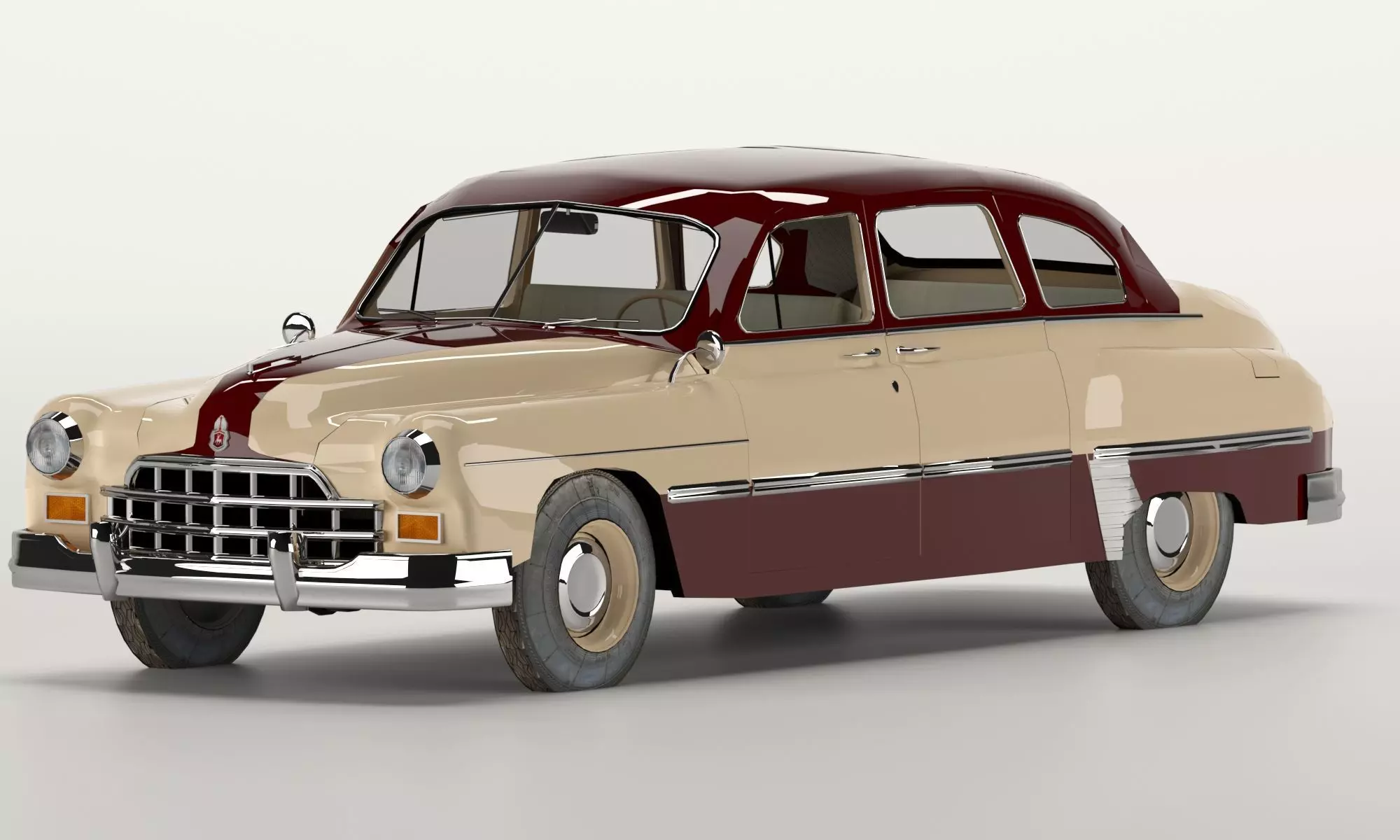 GAZ-12 3D model_0
