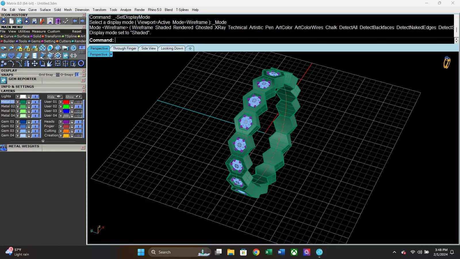 Chaumet Style Ring 3D print model_0