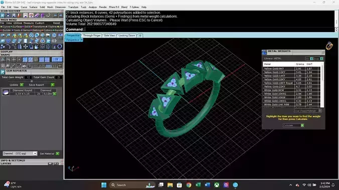 Funky Ring 3D print model