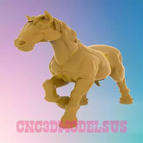 Horse 3D MODEL STL FILE FOR CNC ROUTER LASER 3D print model Horse 3D MODEL STL FILE FOR CNC ROUTER LASER 3D print model