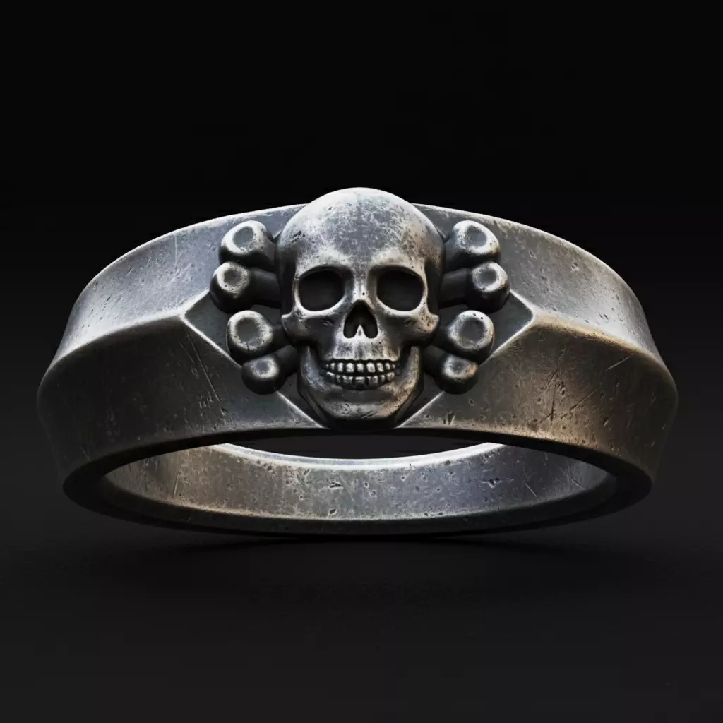Skull Ring Free 3D print model