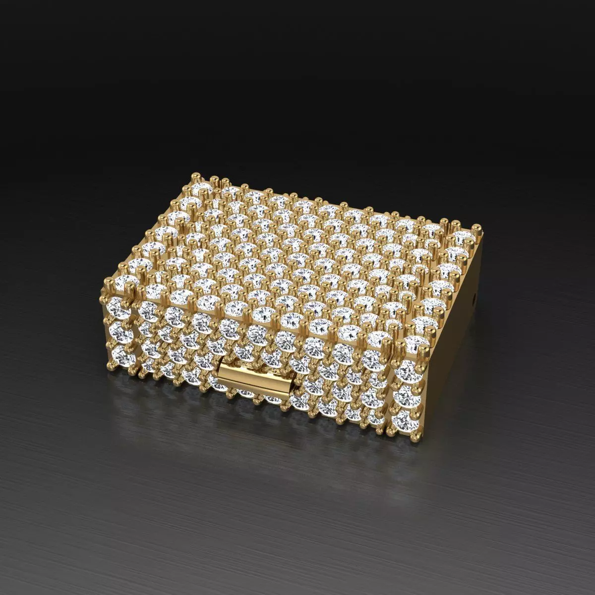 Lock 16mmx11mm 3D model_0