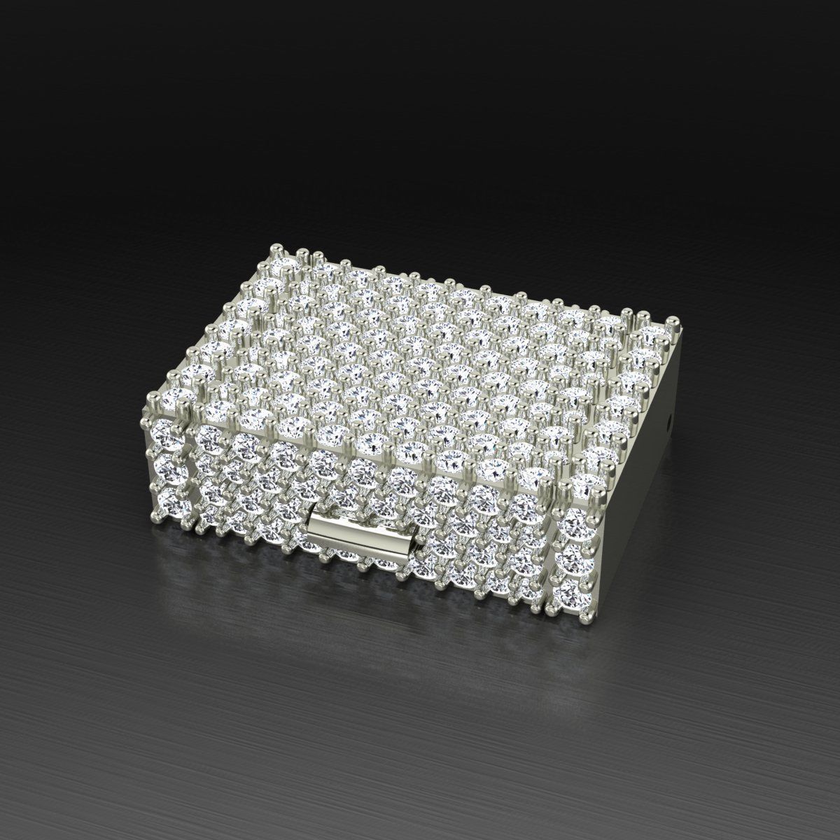 Lock 16mmx11mm 3D model_1