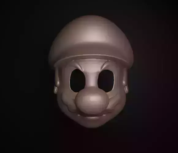 Super Mario Cosplay Costume Face Mask