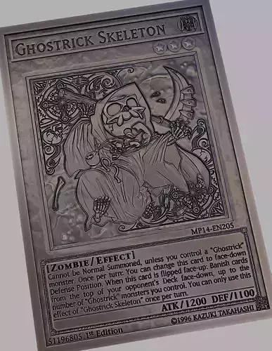 ghostrick skeleton - yugioh