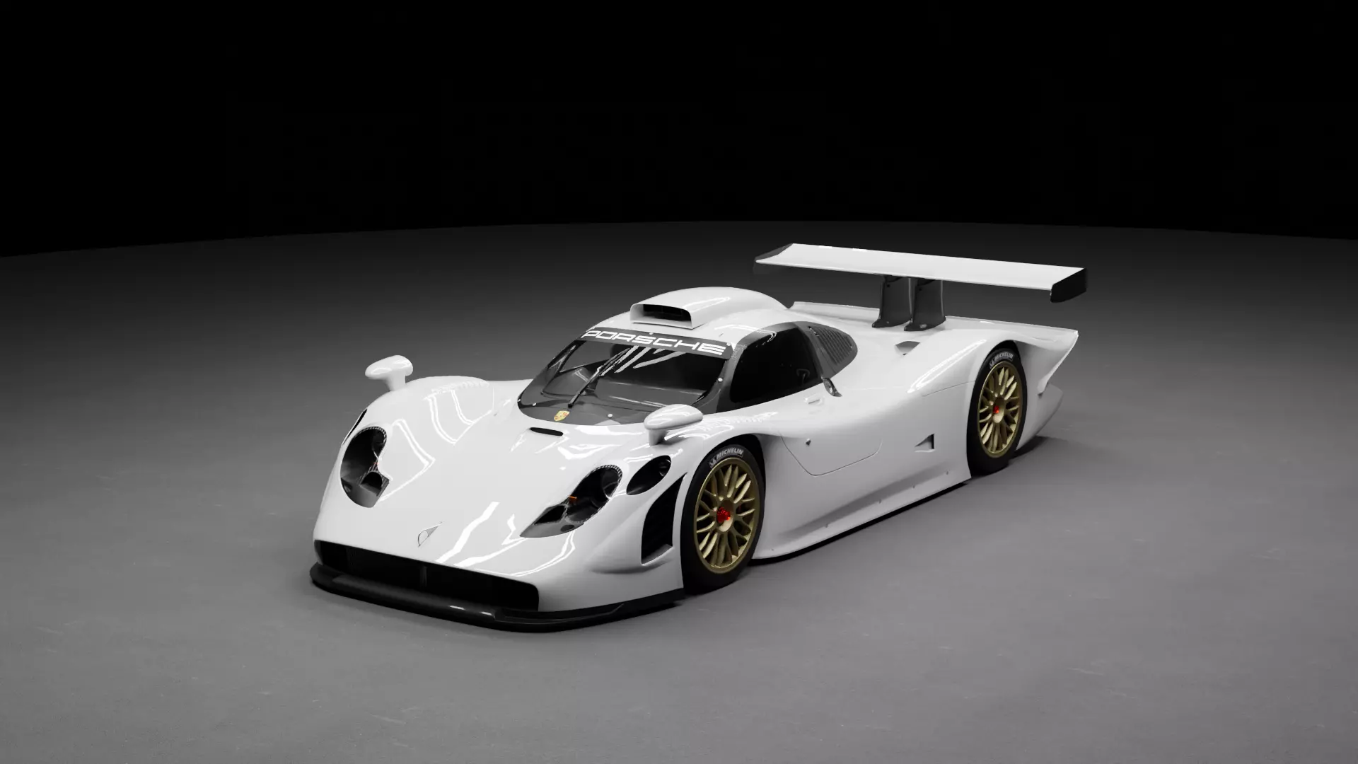 Porsche 911 GT1 3D model