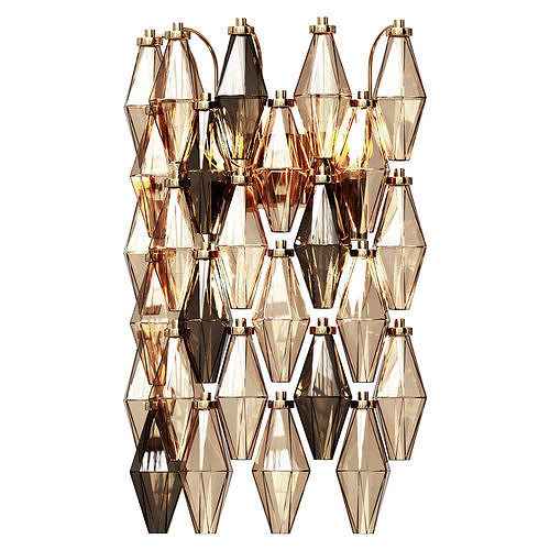 Wall lamp Seneffe L22824 92 3D model