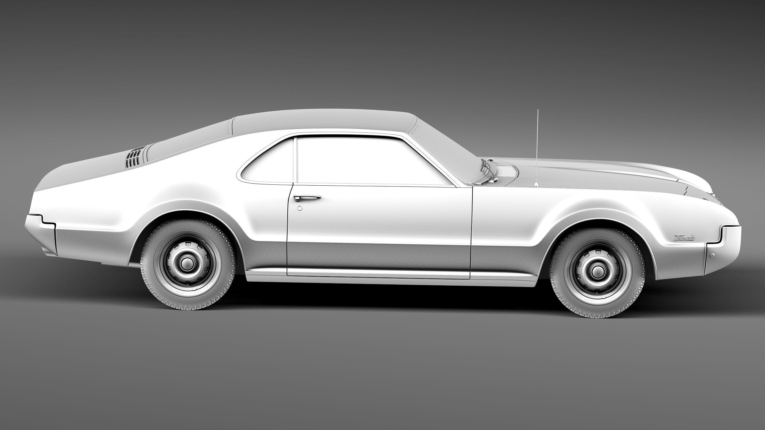 Oldsmobile Tornado 1966 3D model_14