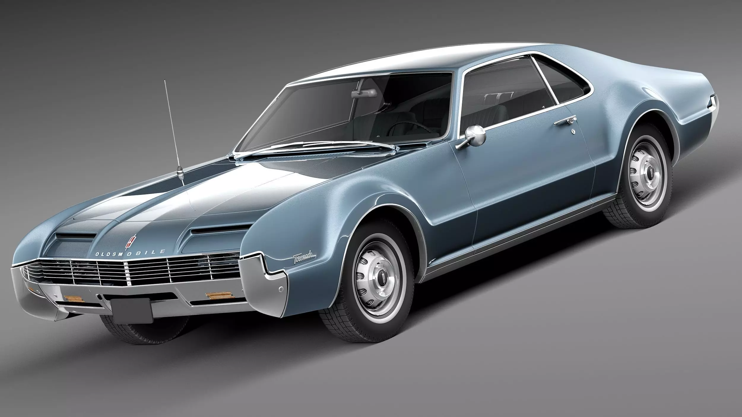 Oldsmobile Tornado 1966 3D model_0