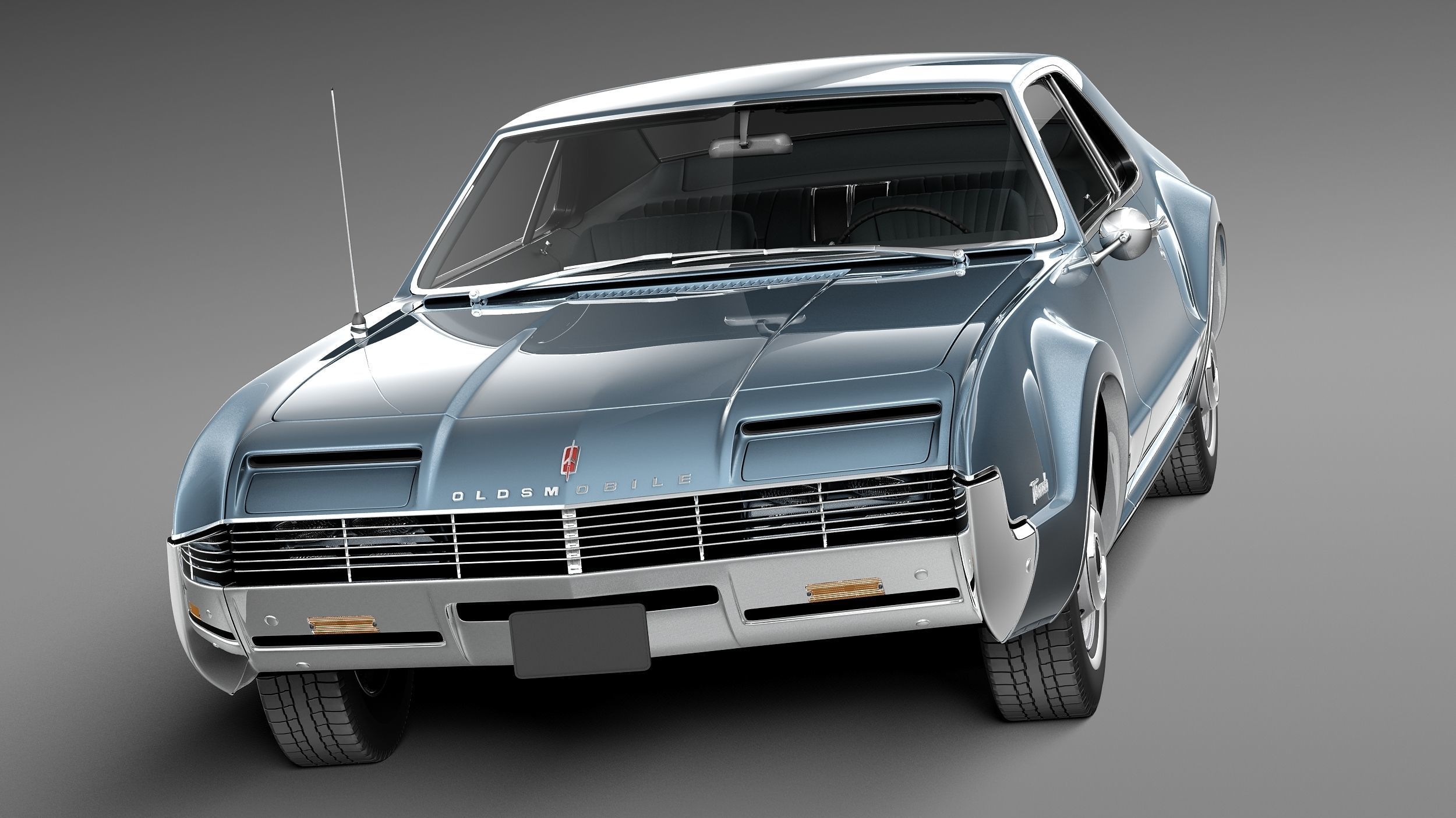 Oldsmobile Tornado 1966 3D model_1