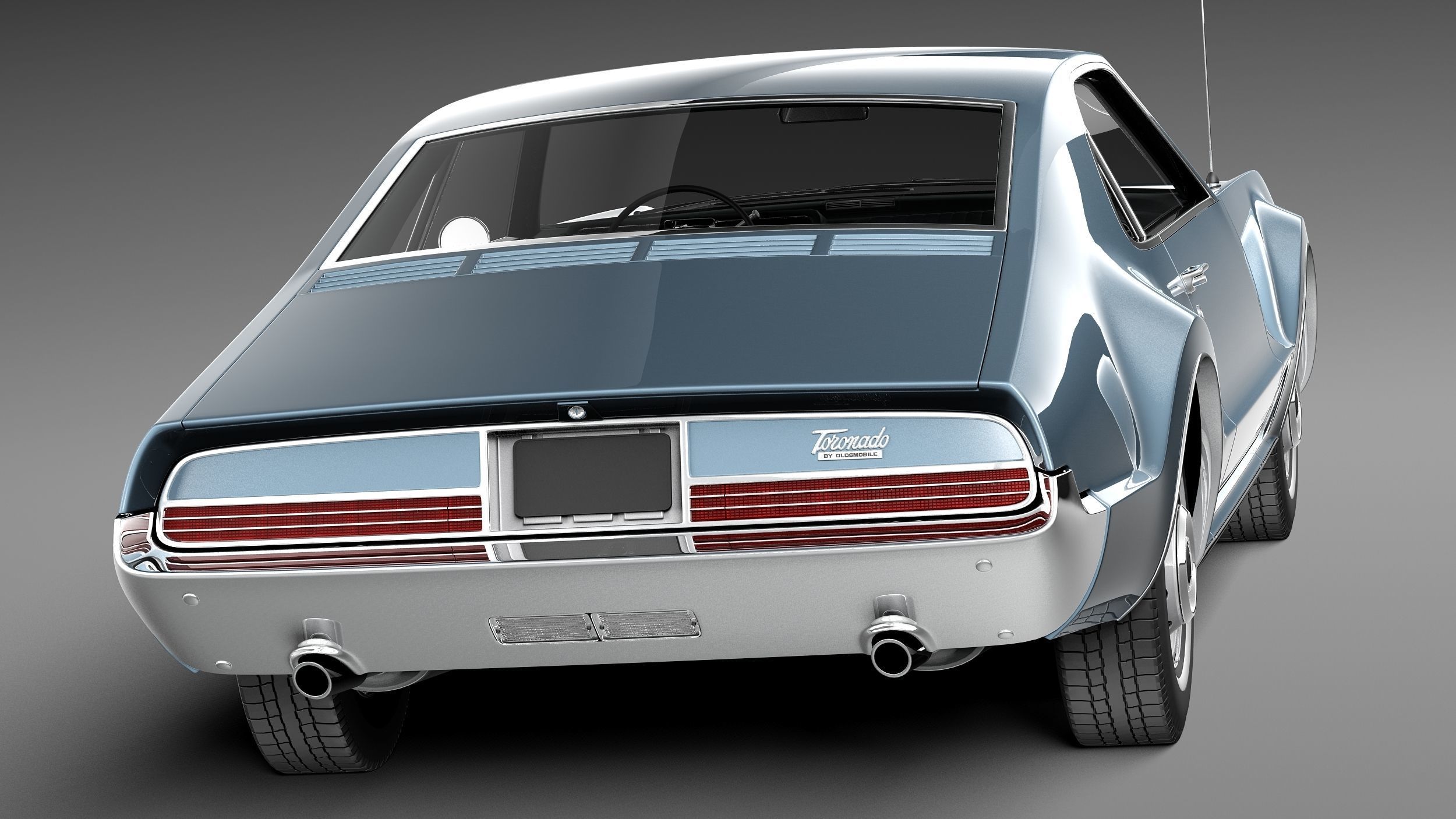 Oldsmobile Tornado 1966 3D model_5
