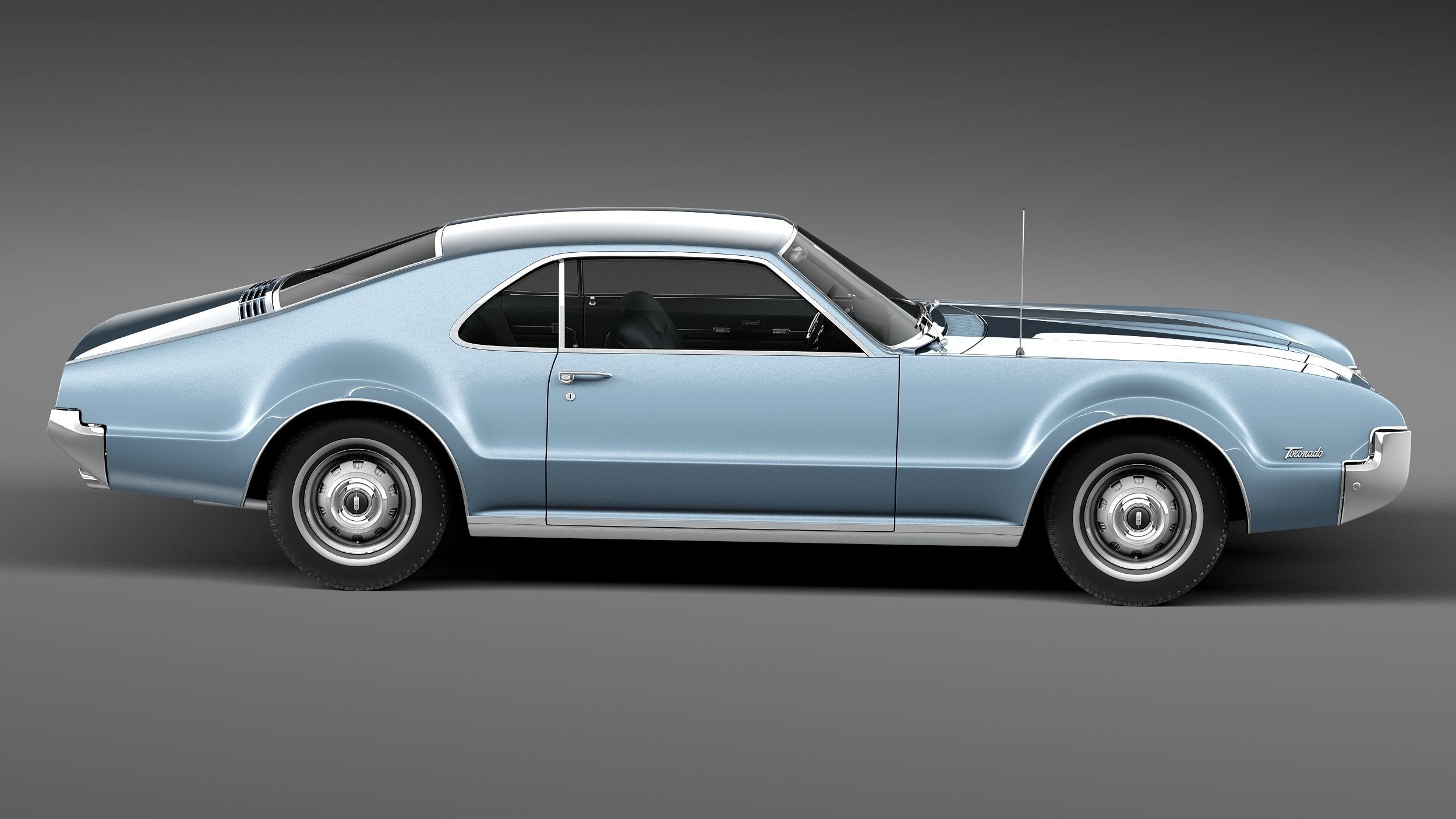 Oldsmobile Tornado 1966 3D model_6