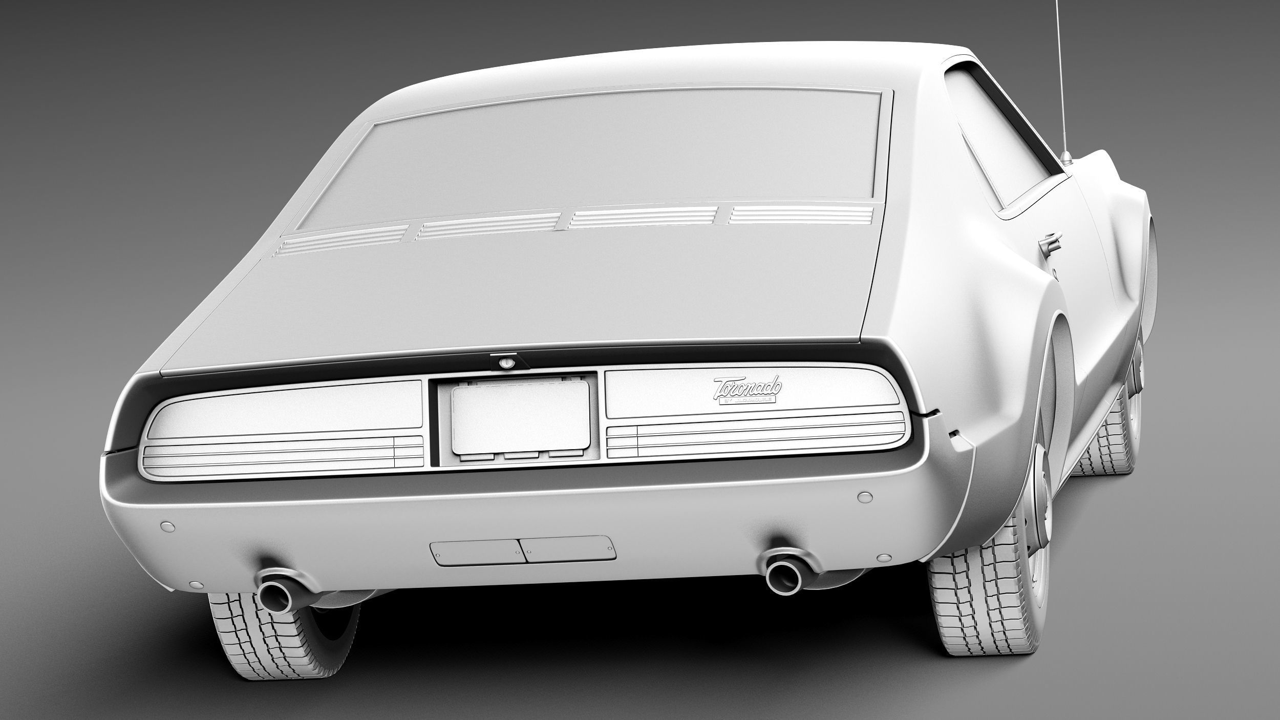 Oldsmobile Tornado 1966 3D model_13
