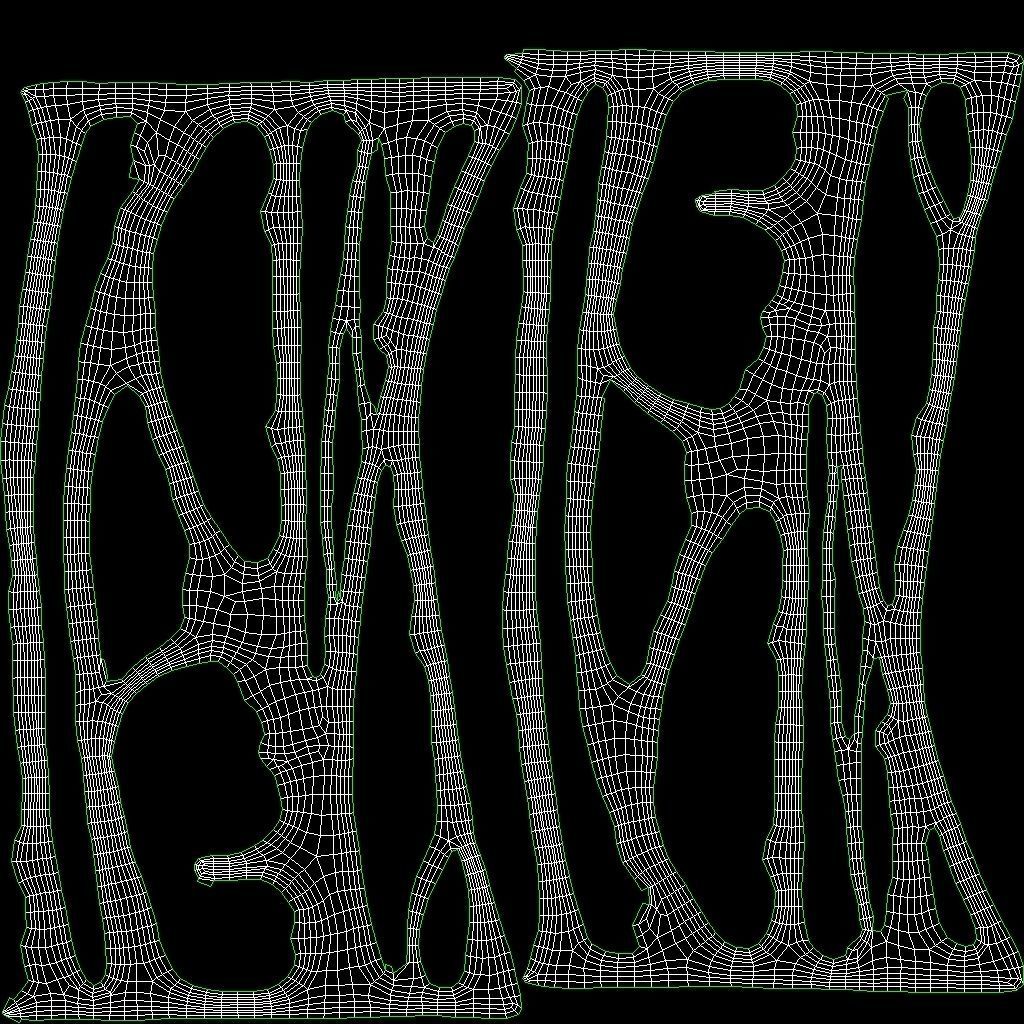 Green Slime v5 Low-poly 3D model_16