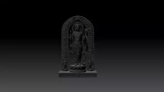 3D MODEL OF RAMA LALA FOR 3D PRINTING 3D print model