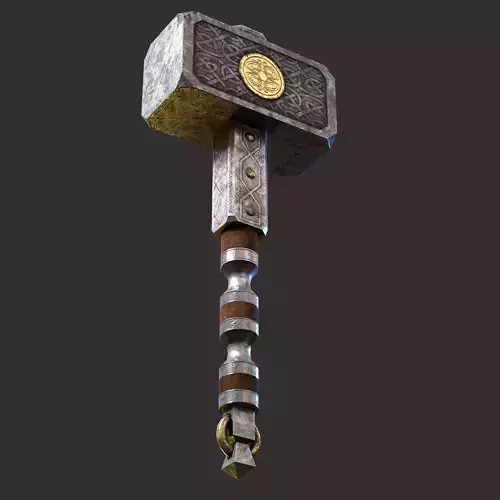 Hand Forged Viking Hammer