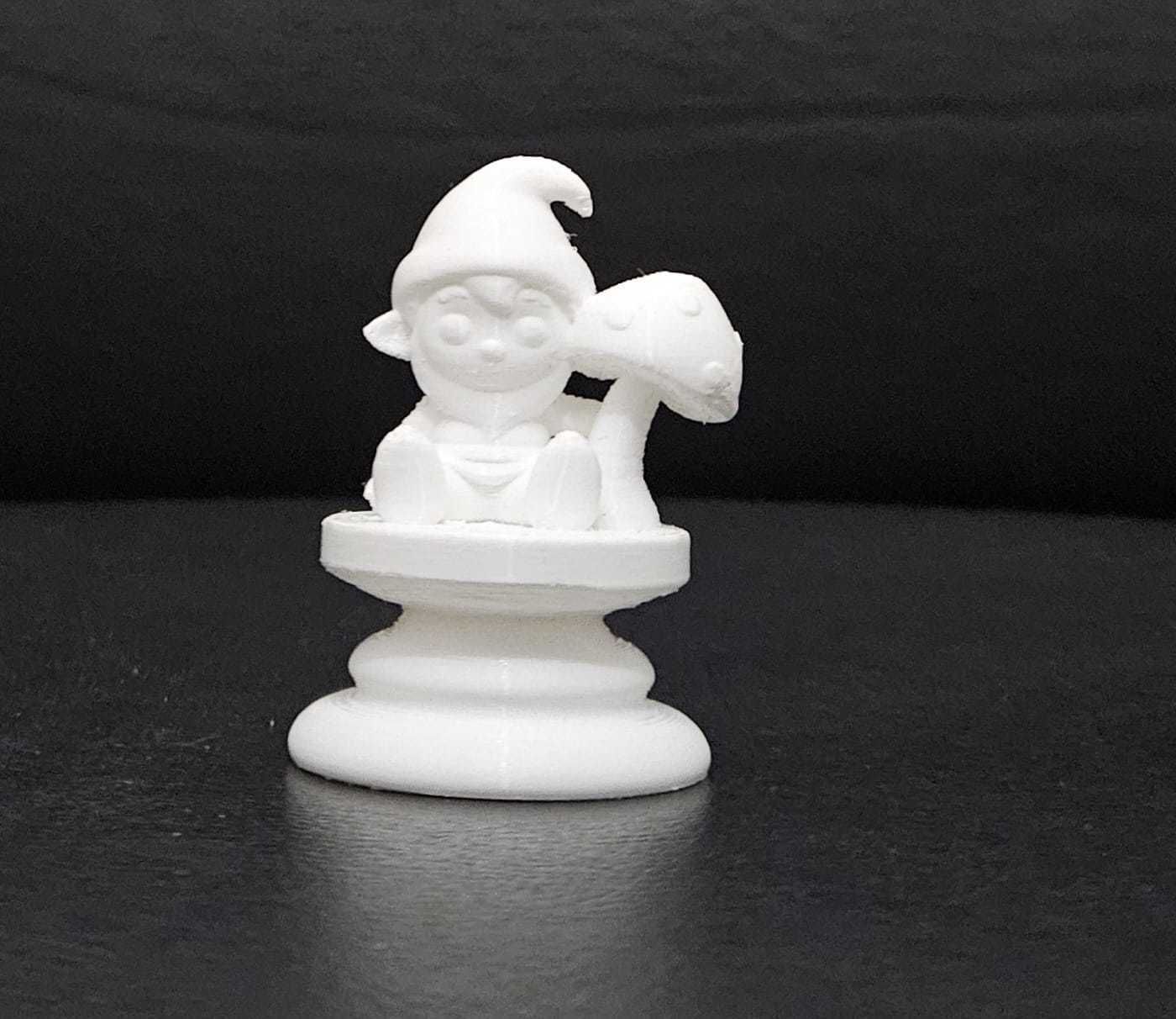 Gnome Chess - Pawn 3D print model_10