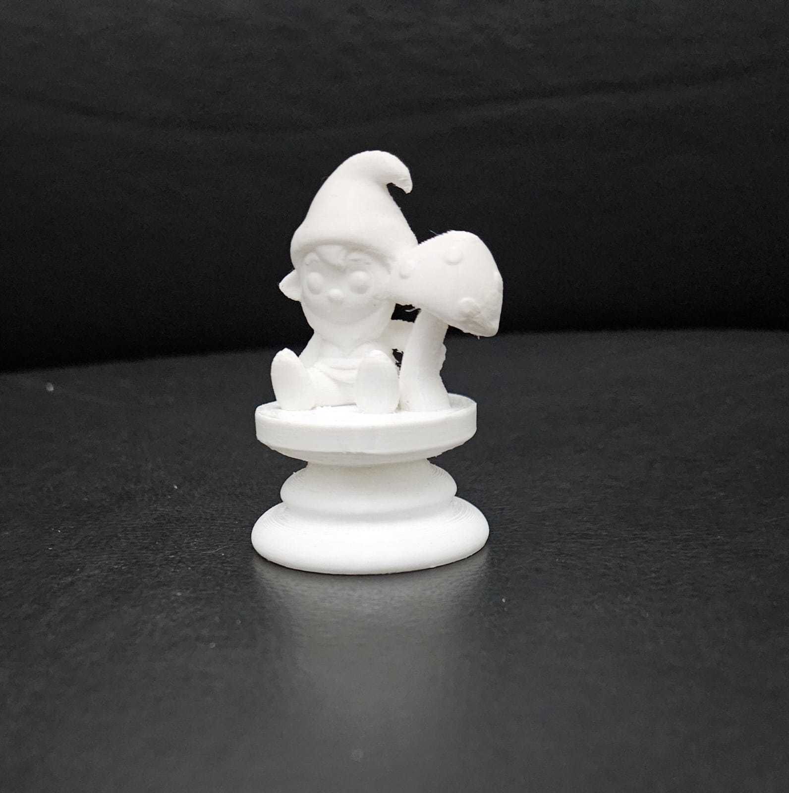 Gnome Chess - Pawn 3D print model_6