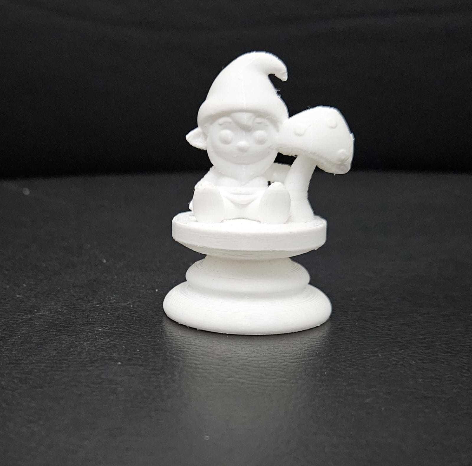 Gnome Chess - Pawn 3D print model_5