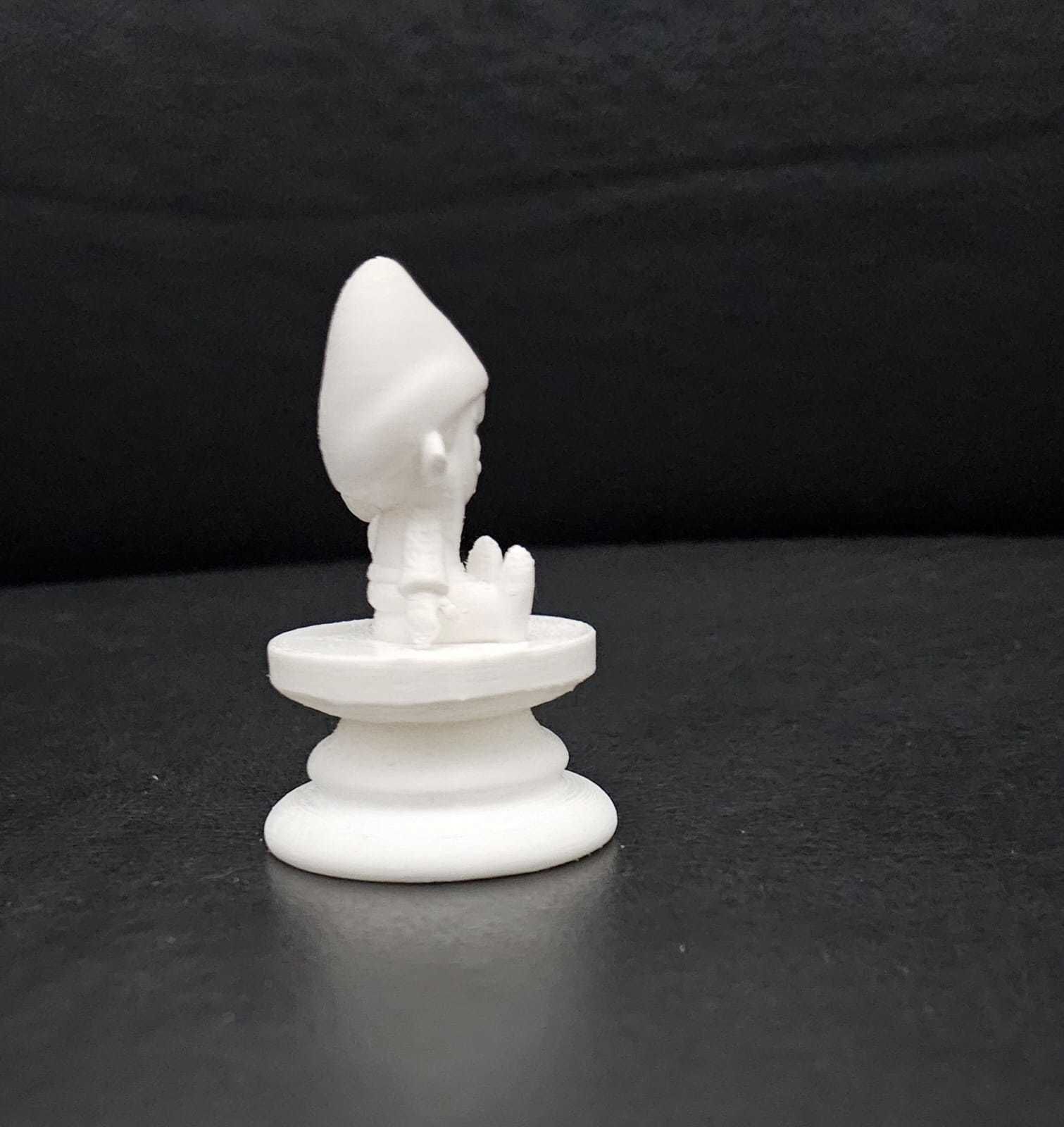 Gnome Chess - Pawn 3D print model_7