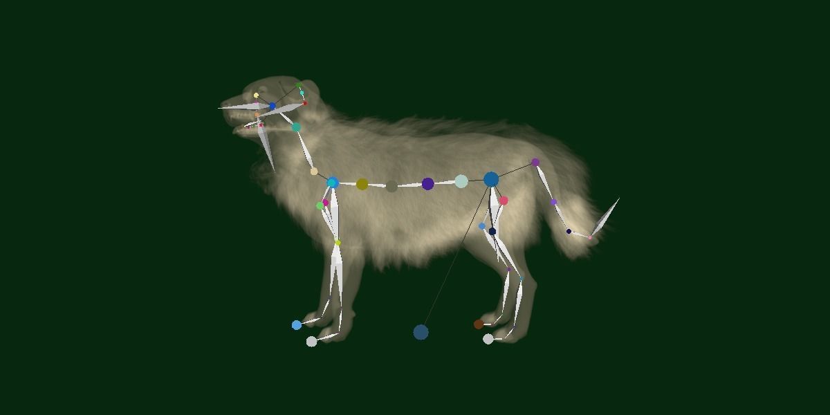 Great Pyrenees Patou Dog 3D model_14